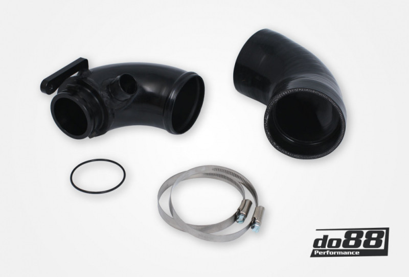 do88 VAG 1.8/2.0 TSI (MQB) Turbo Inlet Pipe Black Hose Hybrid Turbo do88 Airbox