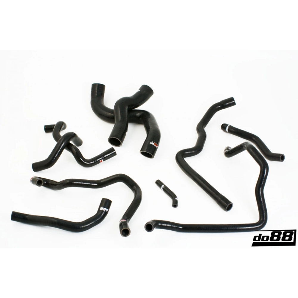 do88 Black Coolant Hose Kit, BMW M3 4.0L S65 (E90/E92) 07–13