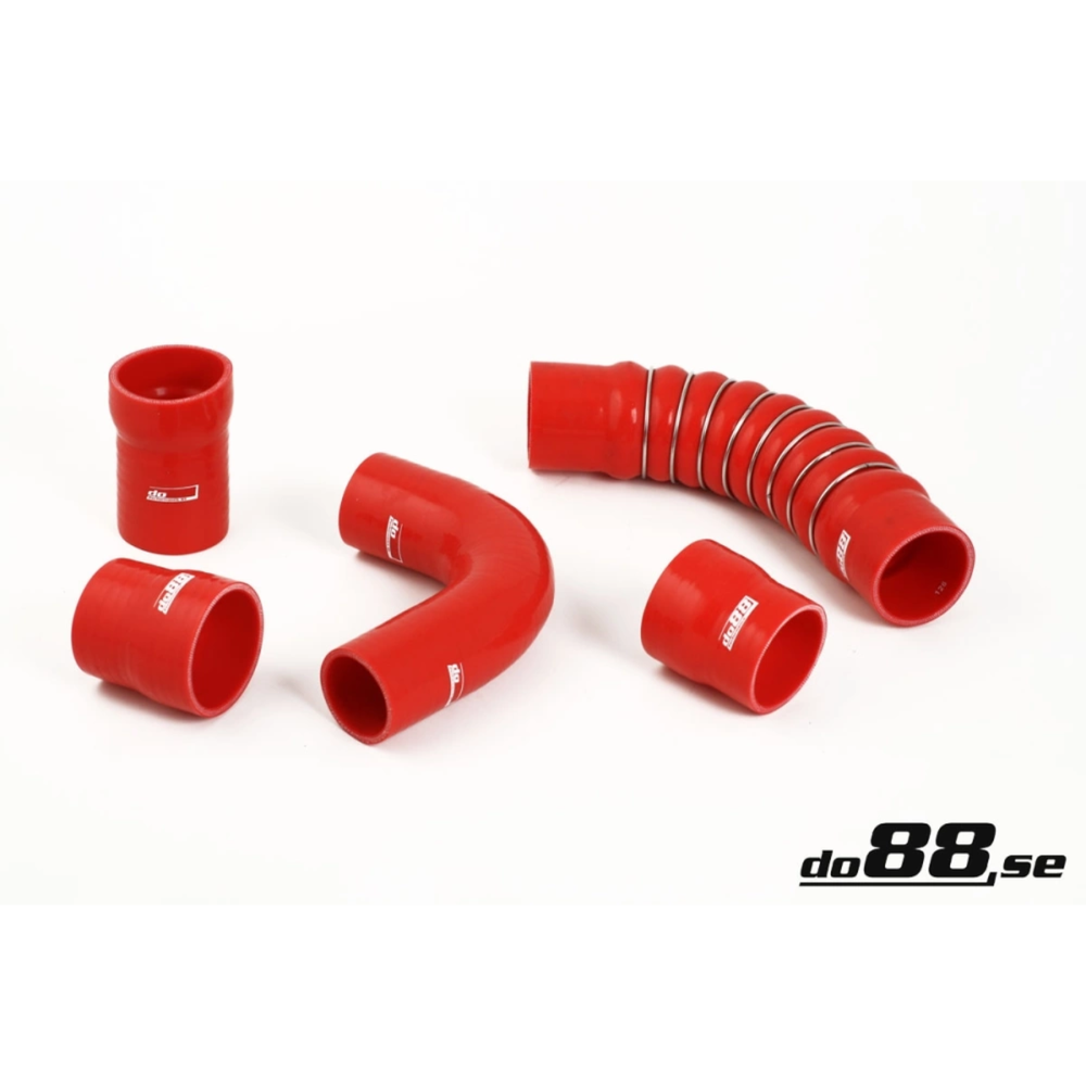 do88 Pressure Hoses Red, Volvo 240 Turbo B21FT