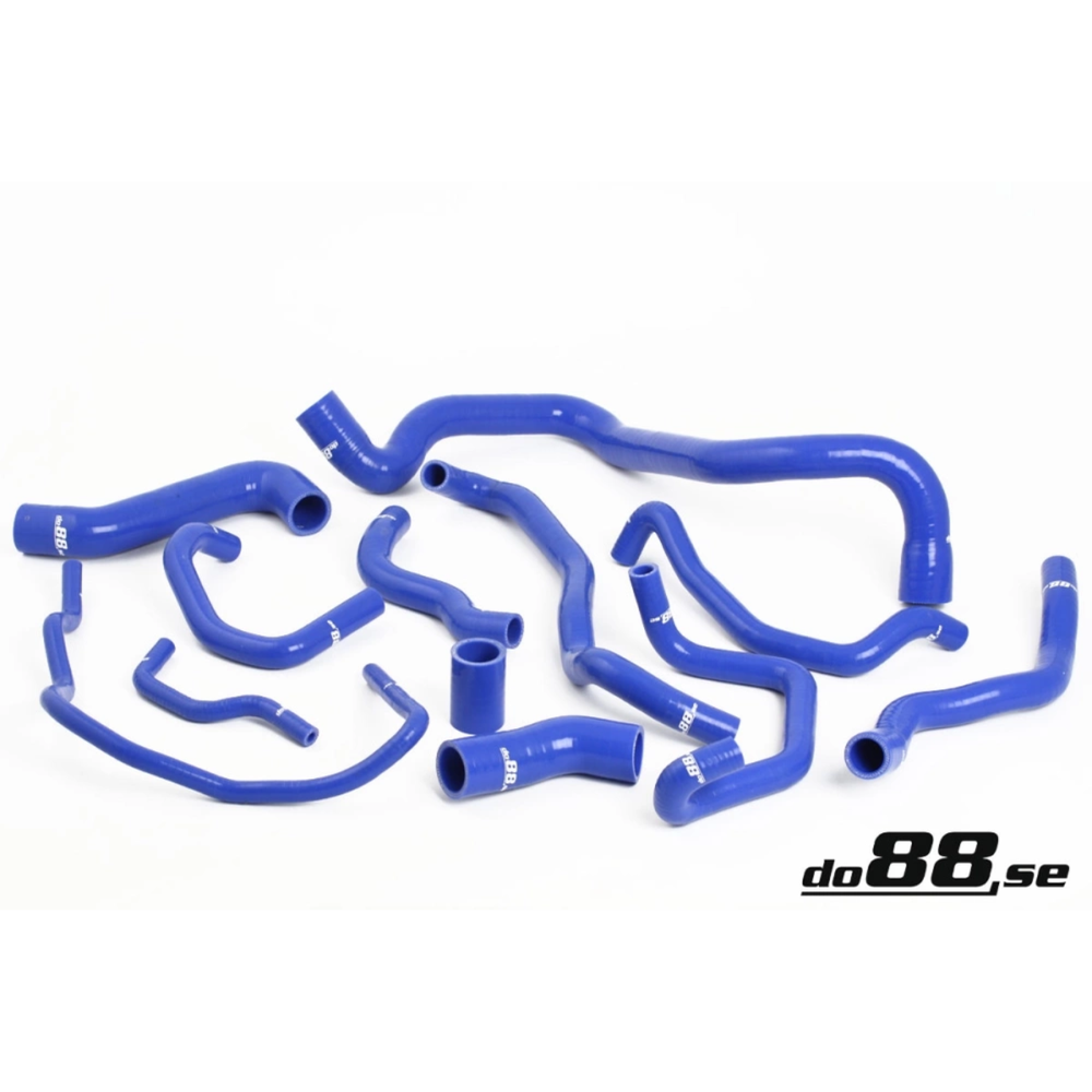 do88 Red Coolant Hoses, Audi S3 / TT / Seat Leon Cupra R 1.8T