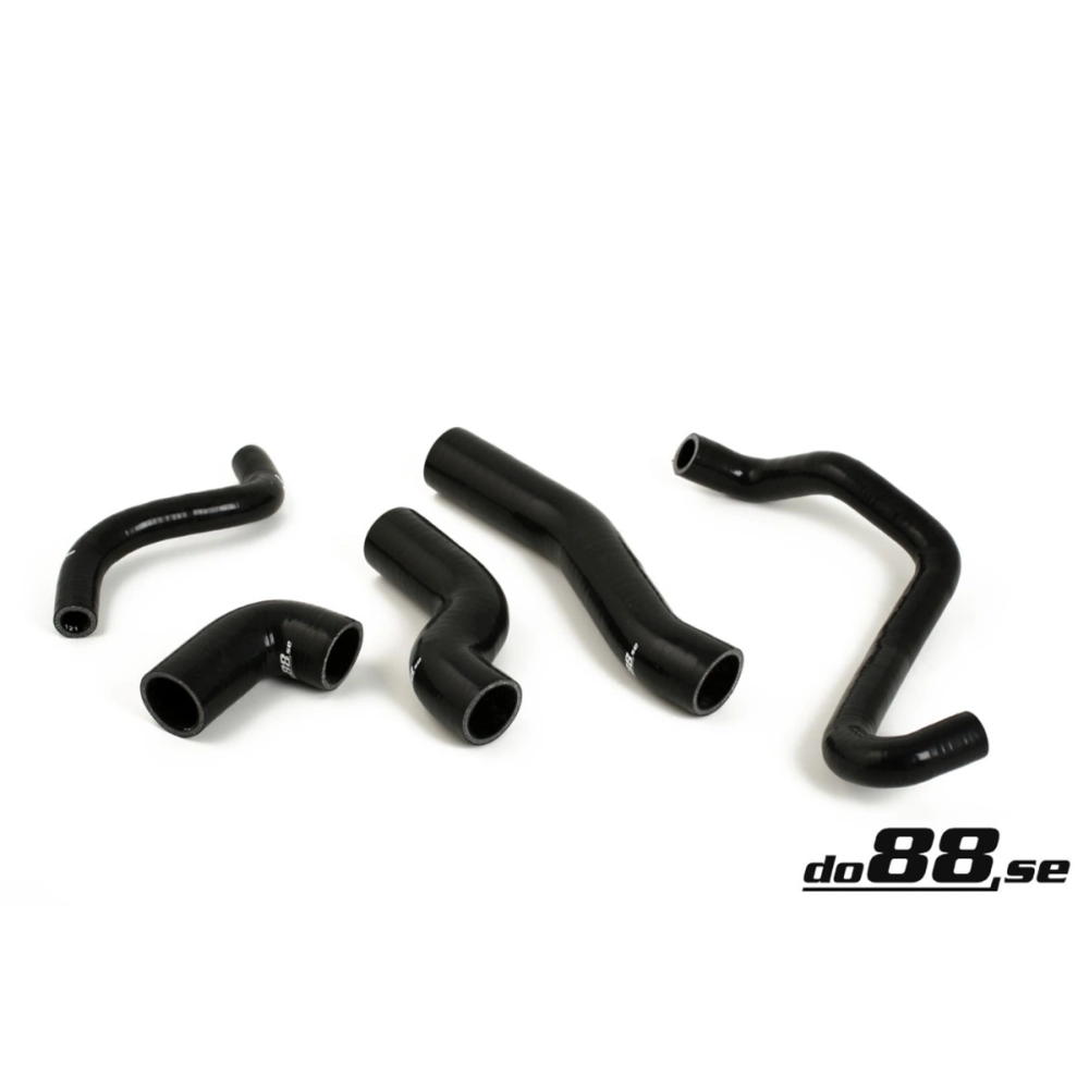 do88 Black Coolant Hoses, BMW 316/318 1.8L/2.0L (E46) 2001–2004