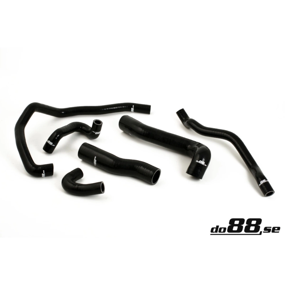 do88 Black Coolant Hoses, BMW M3 3.2L S54B32 (E46) 2001–2005