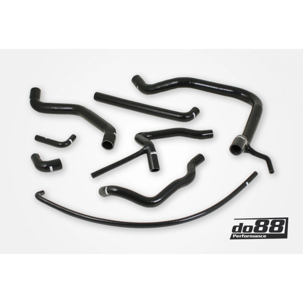 do88 Black Coolant Hoses, SAAB 900 Turbo 16 1984–1993