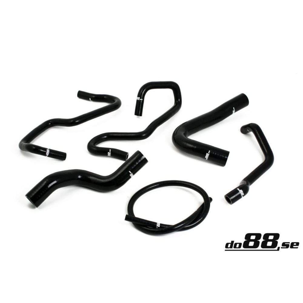 do88 Black Coolant Hoses, Volvo 960 / S/V90