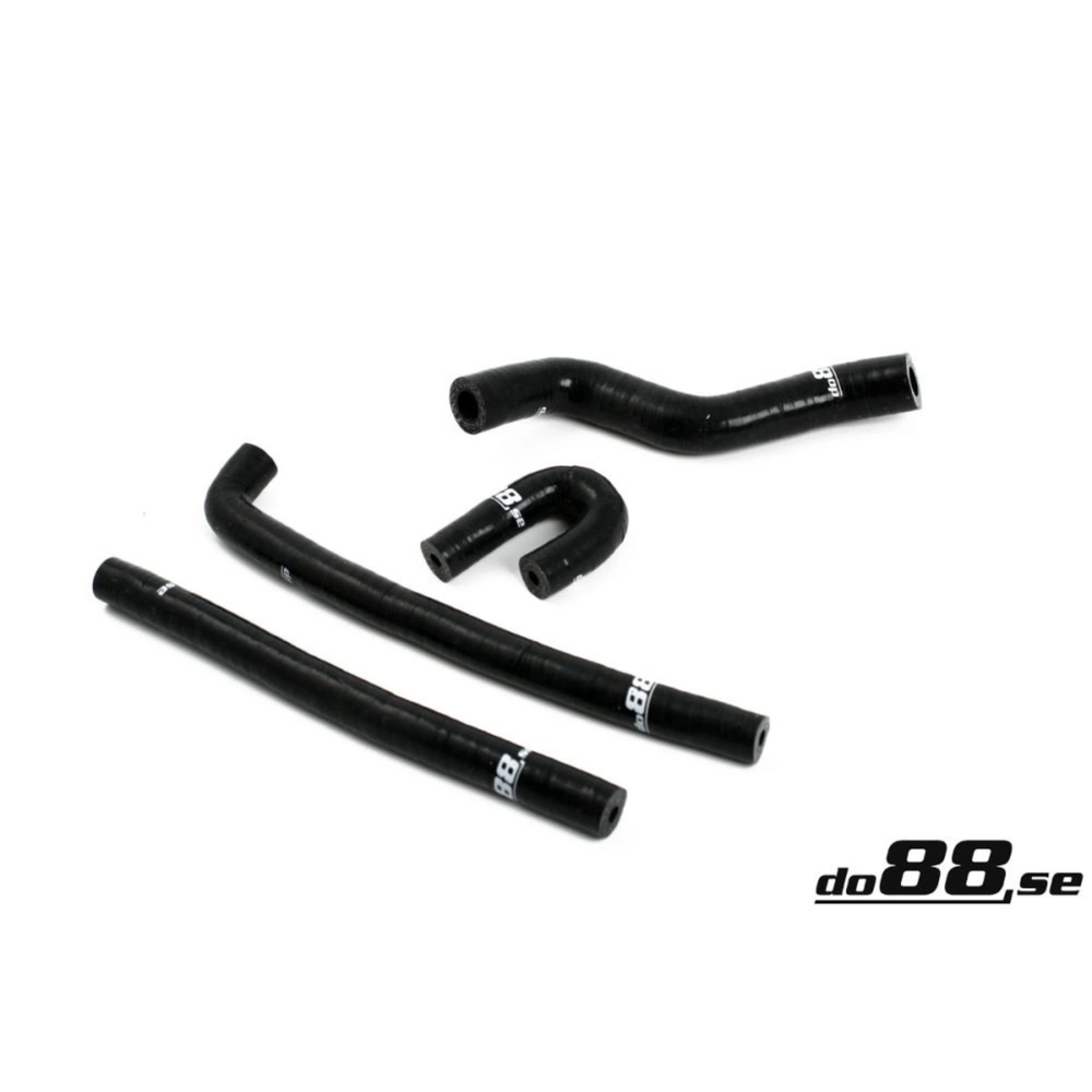 do88 Black Solenoid Valve & Crankvent Hoses, Saab 9-3 2.0T 2003–