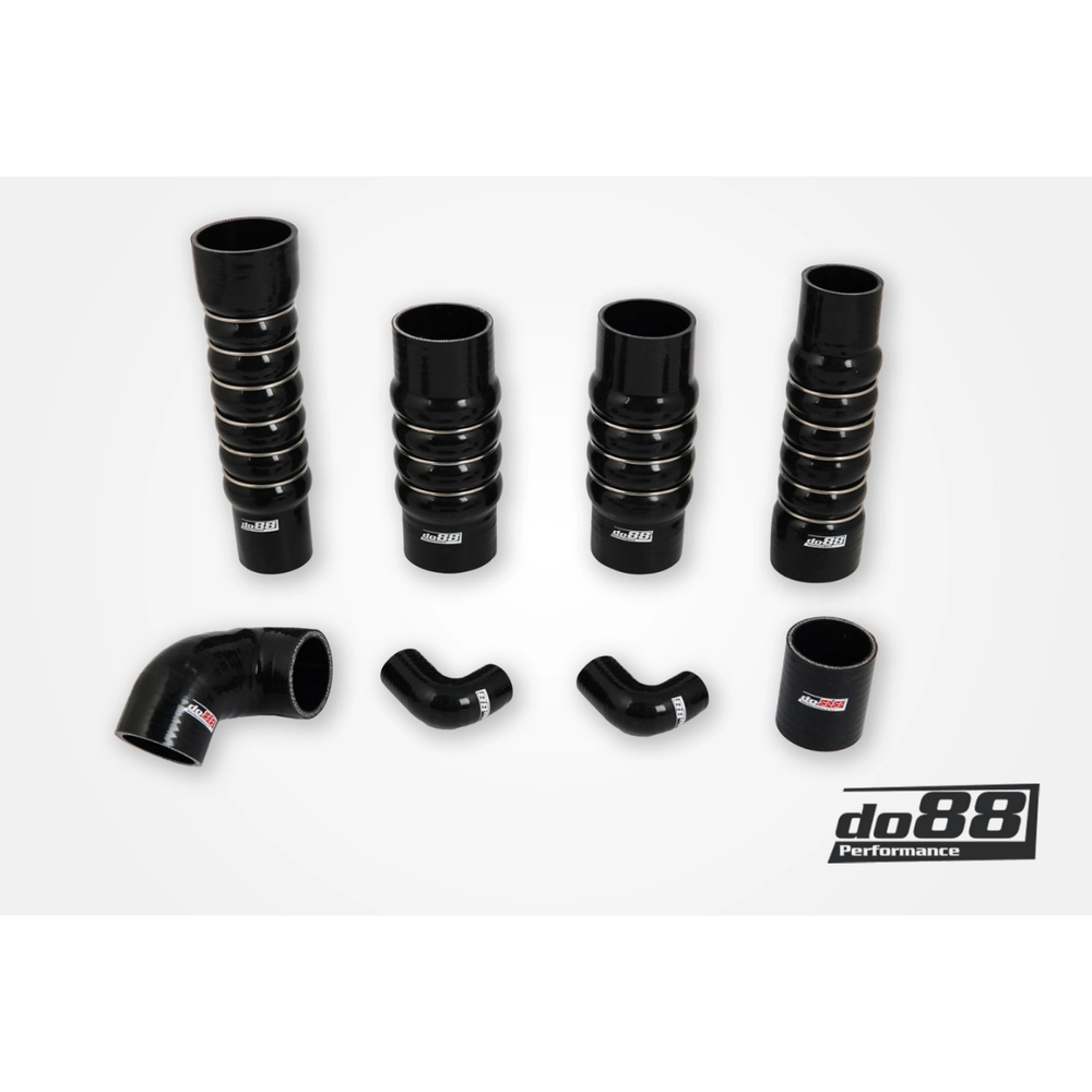 do88 Pressure Hoses Black, Audi RS4 Quattro 2.7L BiTurbo (B5) 2000-2002