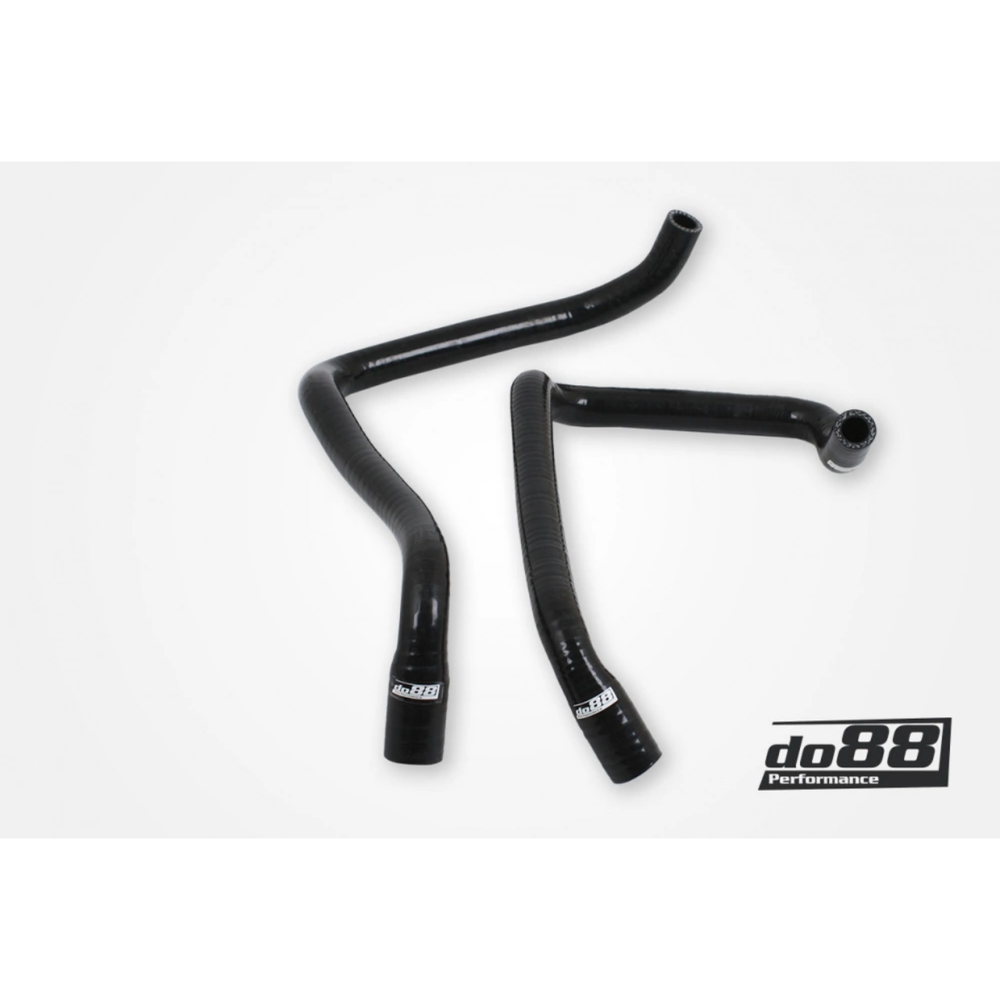 do88 Black Heater Hoses, Volvo 740/760/780/940/960 D24