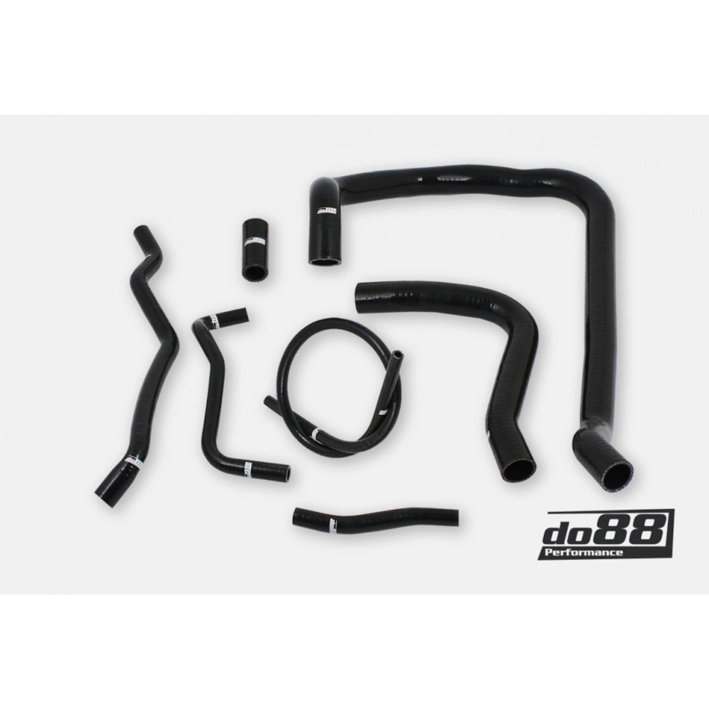 do88 Black Coolant Hose Kit, Volvo 740/760/780/940/960 D24