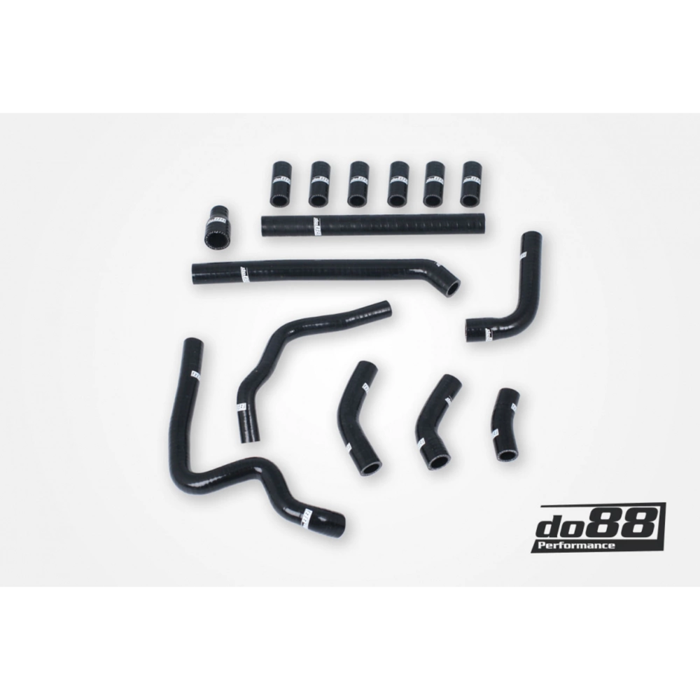 do88 Black Crankcase Vent Hoses, Audi RS6 4.2L BiTurbo (C5) 2002–2004