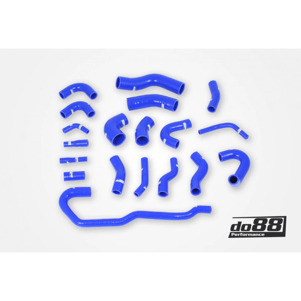do88 Blue Coolant Hose Kit, Audi RS6 4.2L BiTurbo (C5) 02–04