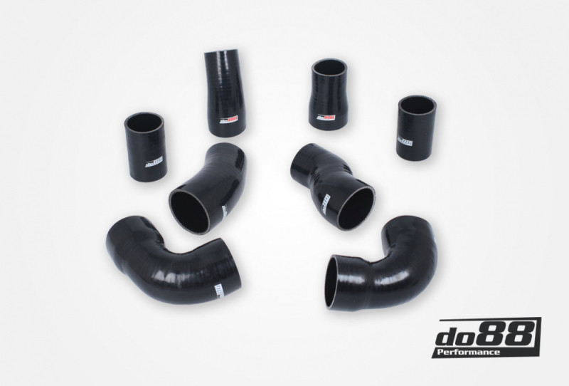 do88 02-04 Audi RS6 4.2L BiTurbo (C5) Pressure Hoses - Black