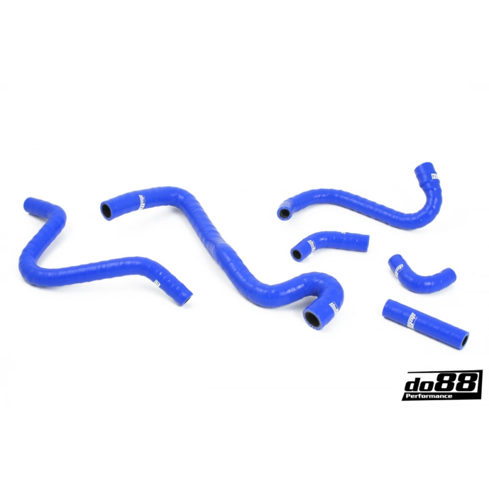 do88 Blue Crankcase Vent Hoses, Saab 9-5 1998–2003 & 9-3 2000–2002