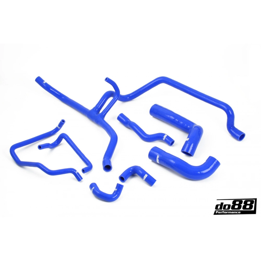 do88 Blue Coolant Hose Kit, BMW 320/325 2.0L/2.5L (E36) 90–96