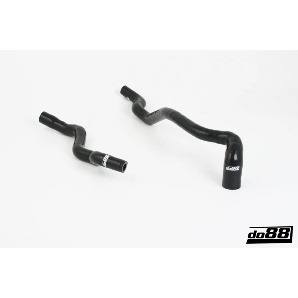 do88 Black Heater Core Hoses (RHD), Saab 900 / 9-3 1994–2002