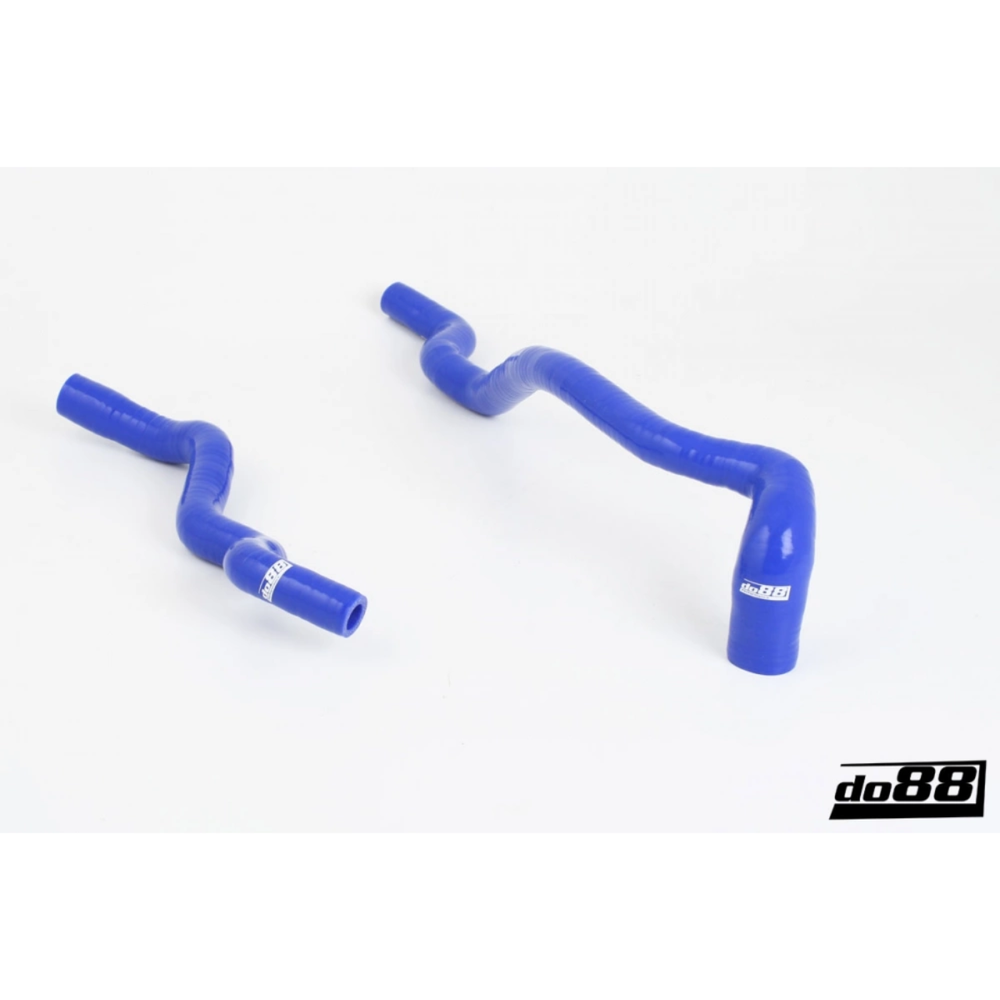 do88 Blue Heater Core Hoses (RHD), Saab 900 / 9-3 1994–2002