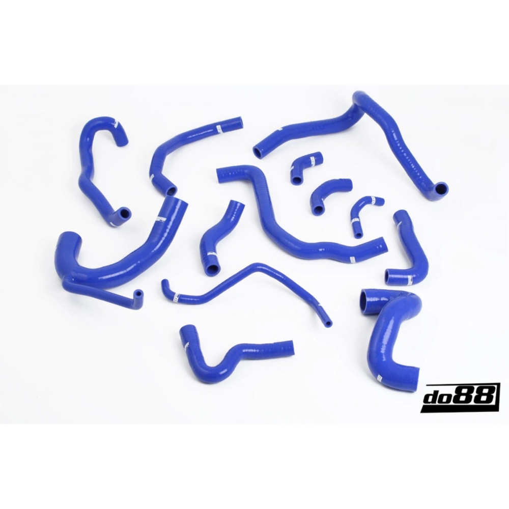 do88 Radiator Hoses Blue, Audi S4/RS4 2.7L BiTurbo (B5) 1998-2002
