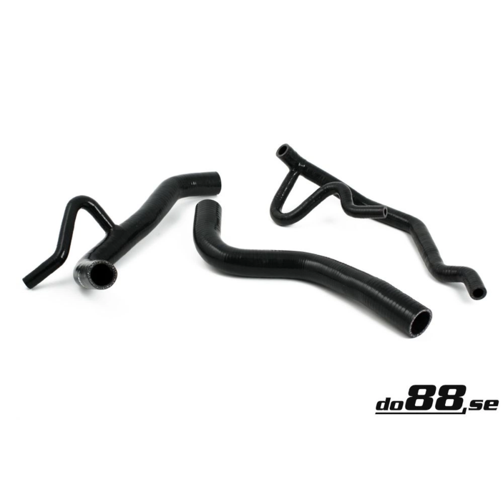 do88 Black Coolant Hose Kit, Volvo Cars 940 Turbo 92–98