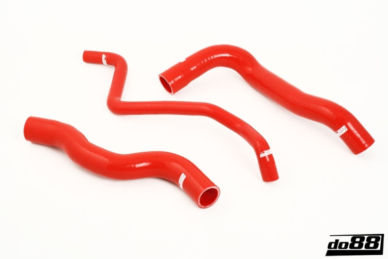 do88 Volvo 740/940 Coolant Hoses Red