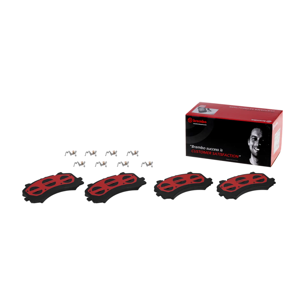 Brembo NAO Ceramic Front Brake Pads, Audi A8 Quattro, SQ8, SQ7, S6, S7 Sportback/S8 2020-2022