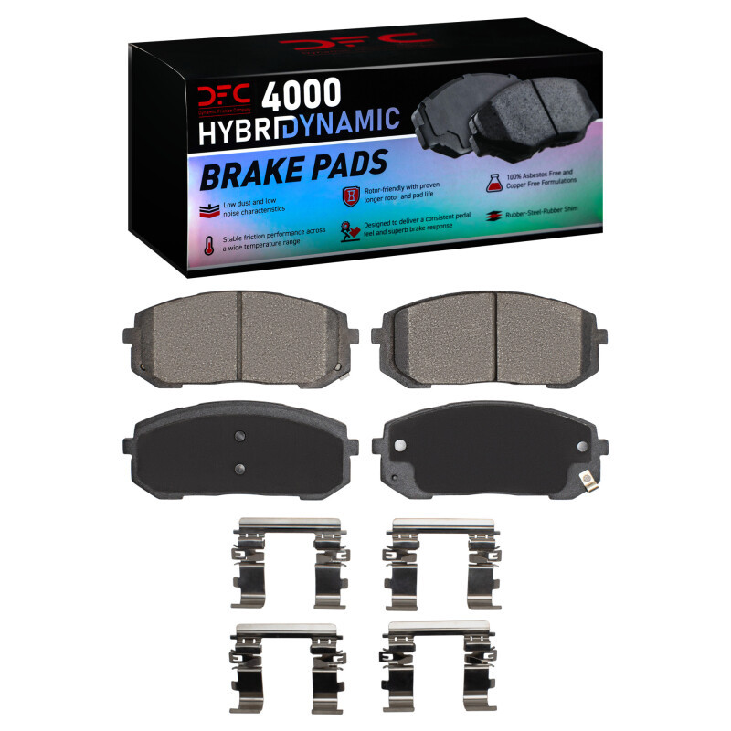 DFC 21-25 Hyundai Sonata Front 4000 HybriDynamic Brake Pads and Hardware Kit