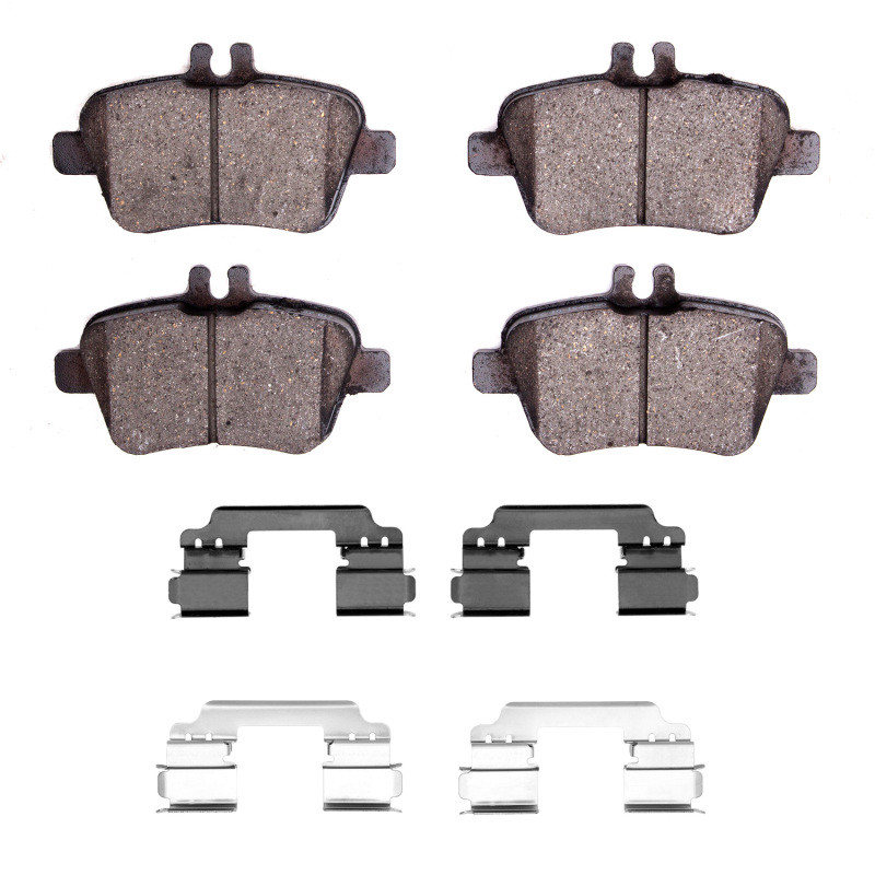 DFC 4000 HybriDynamic Rear Brake Pads and Hardware Kit, Mercedes-Benz CLA250 2014-2019