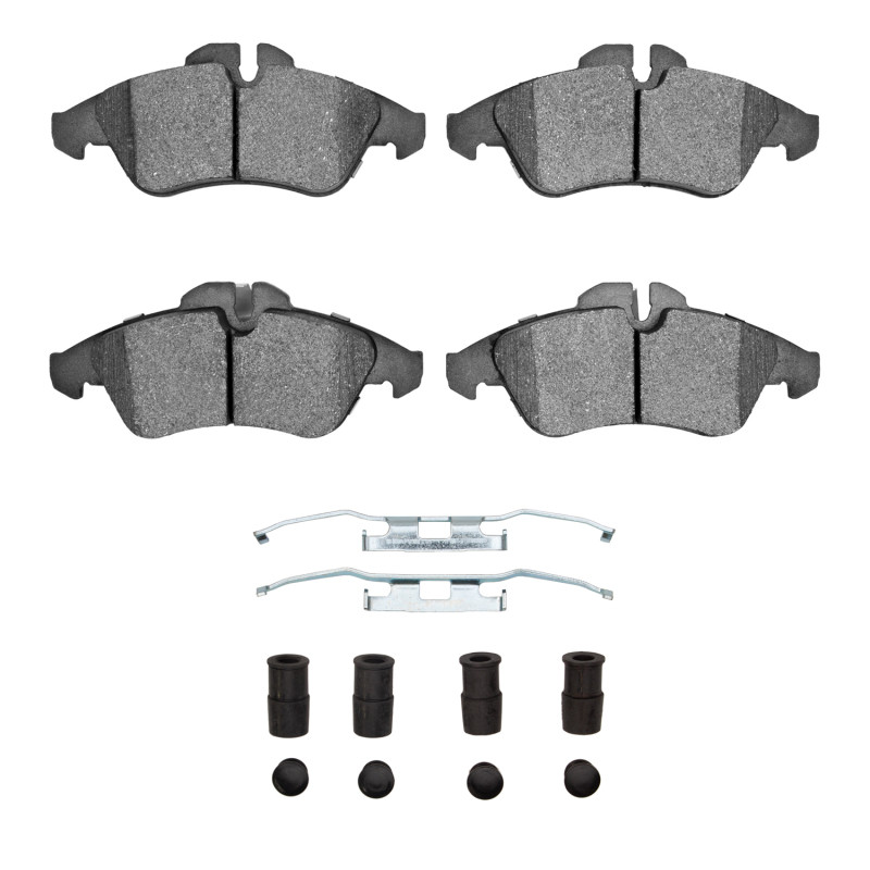 DFC 02-06 Dodge Sprinter 2500 Front 4000 HybriDynamic Brake Pads and Hardware Kit