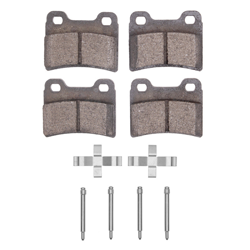 DFC 95-97 Kia Sephia Rear 4000 HybriDynamic Brake Pads and Hardware Kit