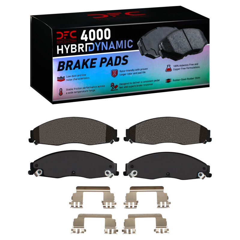 DFC 03-08 Cadillac STS Front 4000 HybriDynamic Brake Pads and Hardware Kit
