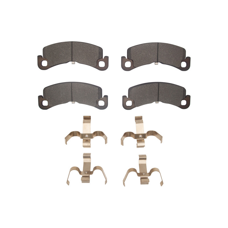 DFC 4000 HybriDynamic Front Brake Pads and Hardware Kit, Tesla Model S 2021-2025