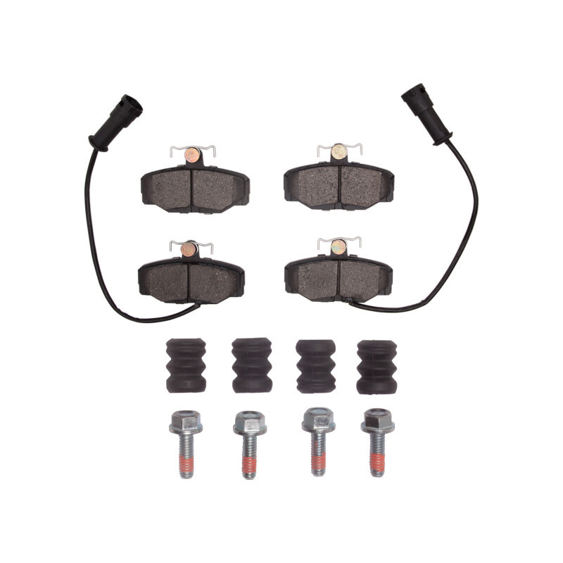 DFC 88-89 Merkur Scorpio Rear 4000 HybriDynamic Brake Pads and Hardware Kit
