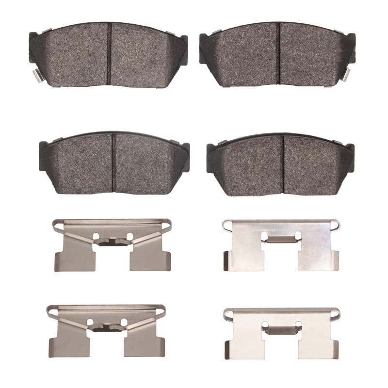 DFC 82-87 Honda Civic Sedan Front 4000 HybriDynamic Brake Pads and Hardware Kit