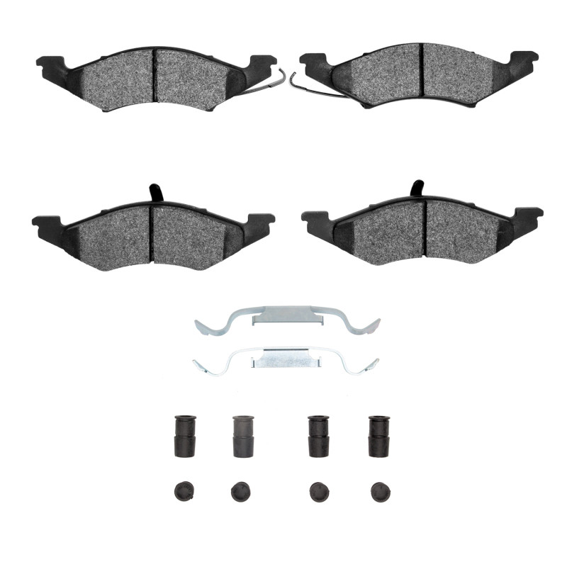 DFC 83-83 Mercury Lynx Front 4000 HybriDynamic Brake Pads and Hardware Kit