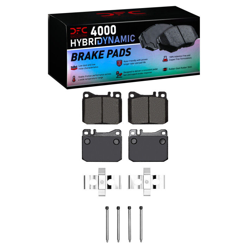 DFC 85-91 Mercedes-Benz 560SEC Front 4000 HybriDynamic Brake Pads and Hardware Kit