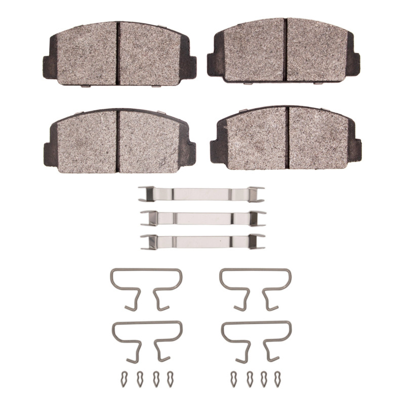 DFC 72-81 Subaru DL Front 4000 HybriDynamic Brake Pads and Hardware Kit
