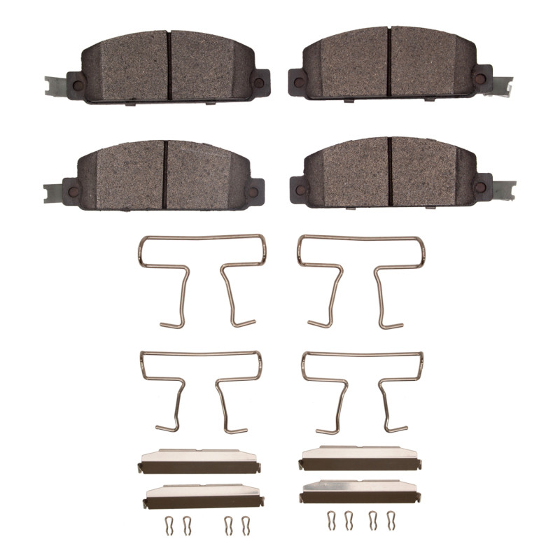 DFC 76-80 Chevrolet LUV Front 4000 HybriDynamic Brake Pads and Hardware Kit