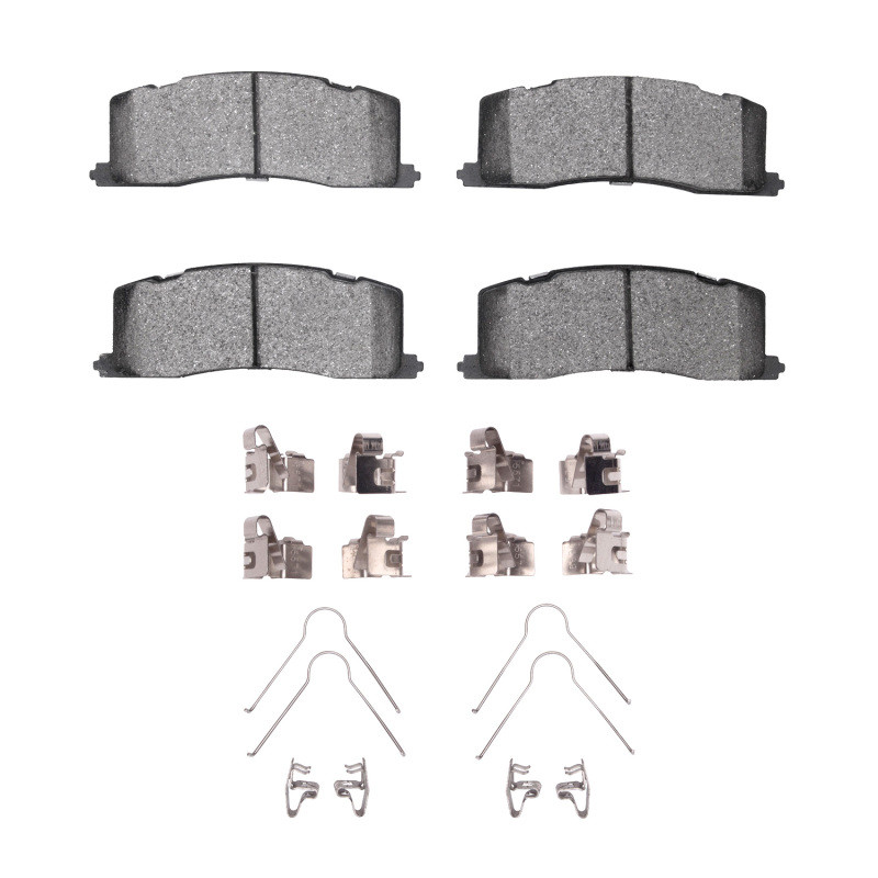 DFC 4000 HybriDynamic Rear Brake Pads and Hardware Kit, Toyota Previa 1991-1997