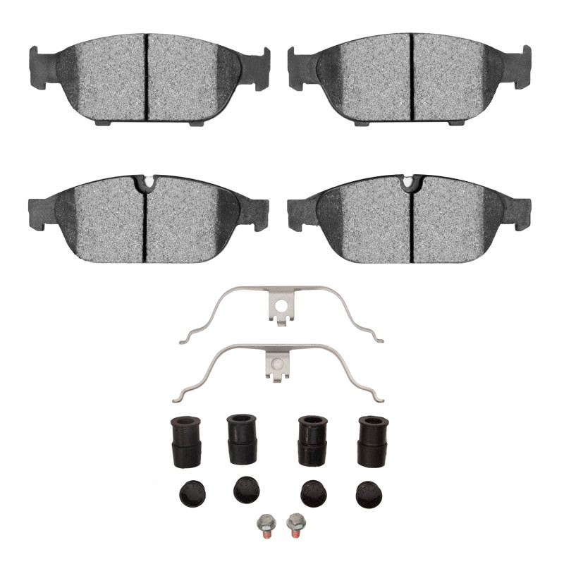 DFC 12-18 Audi A6 Quattro Front 4000 HybriDynamic Brake Pads and Hardware Kit
