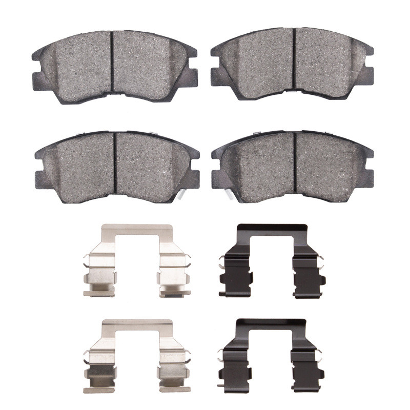 DFC 86-8 Mitsubishi Raider Front 4000 HybriDynamic Brake Pads and Hardware Kit