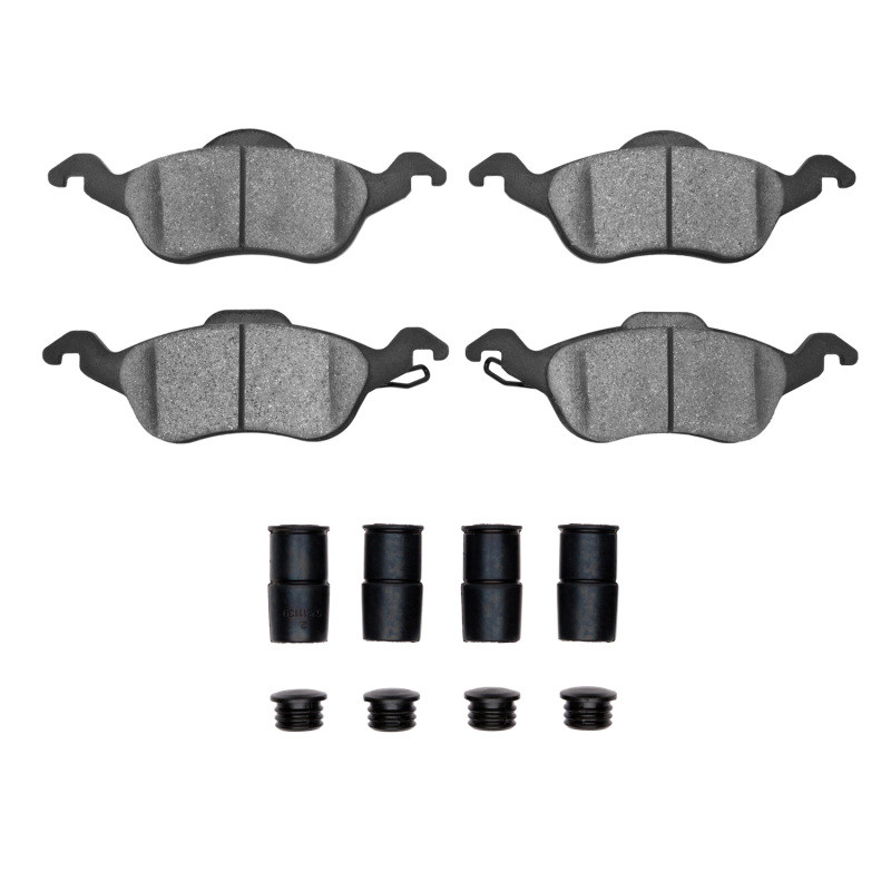 DFC 00-04 Ford Focus Front 4000 HybriDynamic Brake Pads and Hardware Kit