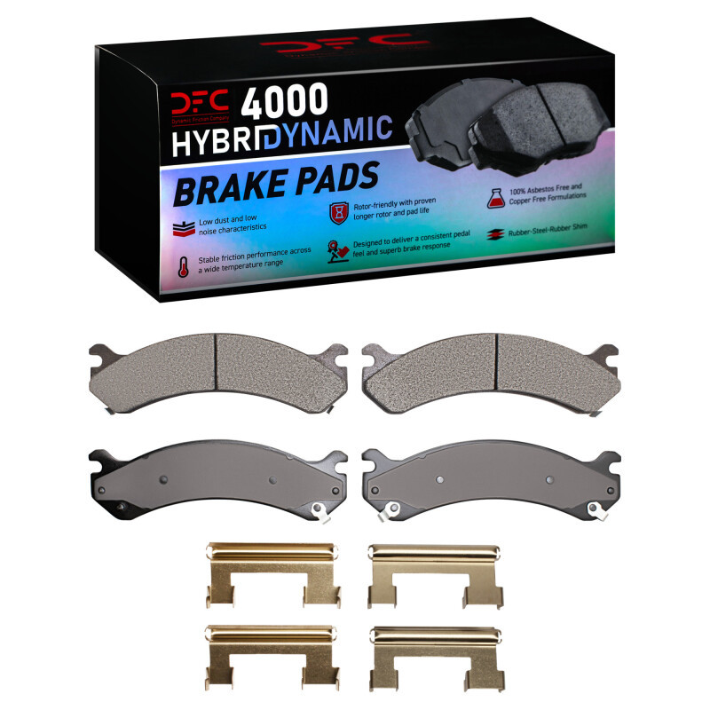 DFC 99-20 Cadillac DTS Front 4000 HybriDynamic Brake Pads and Hardware Kit