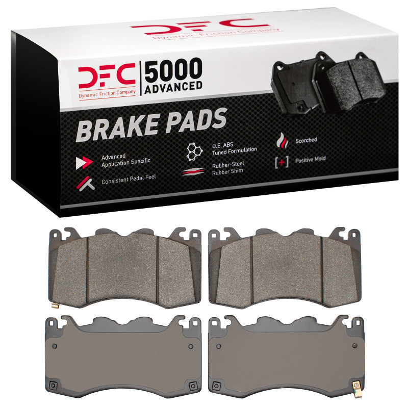 DFC 5000 Advanced Low-Metallic Front Brake Pads, Ford Mustang 2024-2025