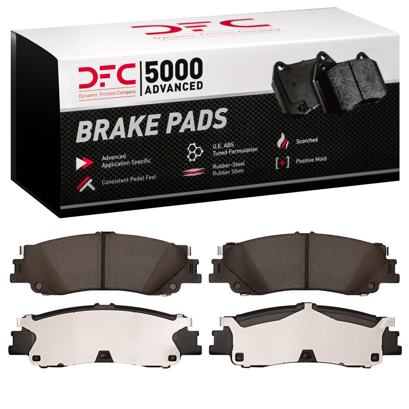 DFC 5000 Advanced Ceramic Rear Brake Pads, Infiniti QX80 2022-2025
