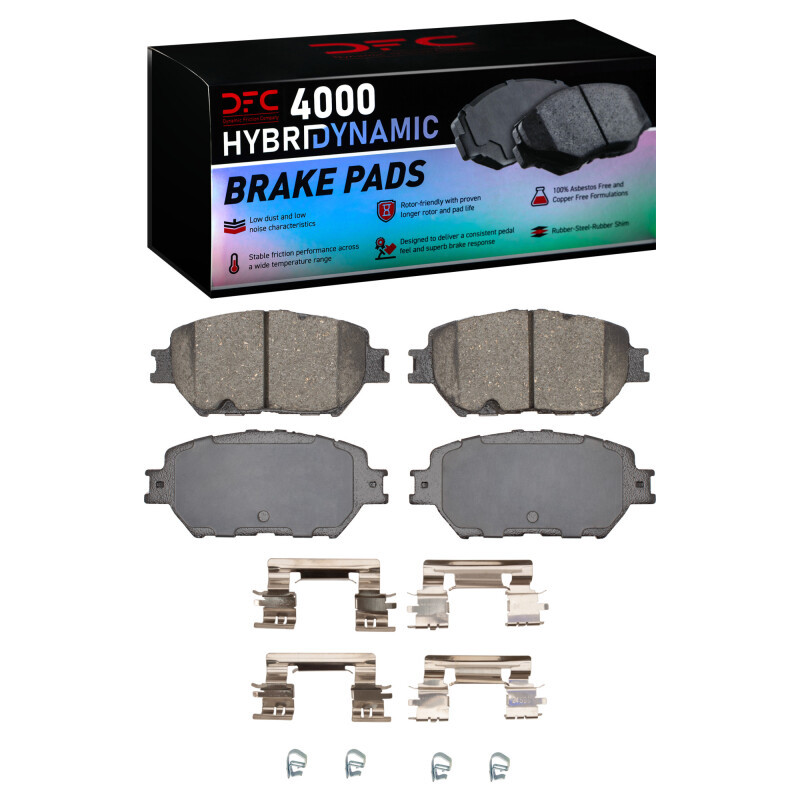 DFC 06-15 Lexus IS250 Front 4000 HybriDynamic Brake Pads and Hardware Kit
