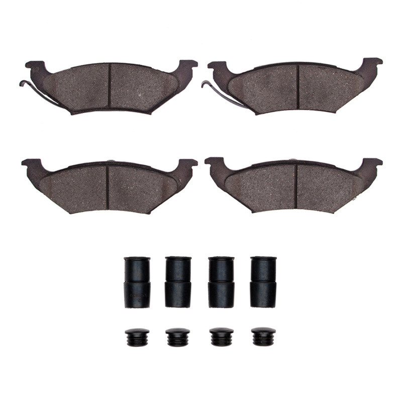 DFC 91-95 Ford Crown Victoria Rear 5000 Advanced Ceramic Brake Pads and Hardware Kit