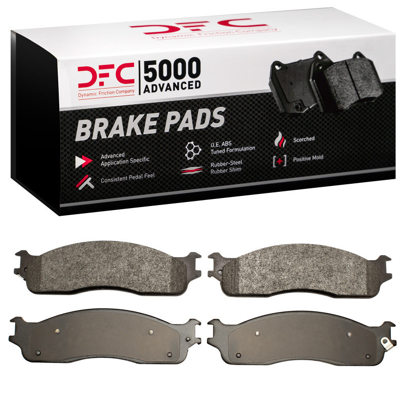 DFC 5000 Advanced Semi-Metallic Front Brake Pads, Dodge Ram 1500 Pickup 2003-2008