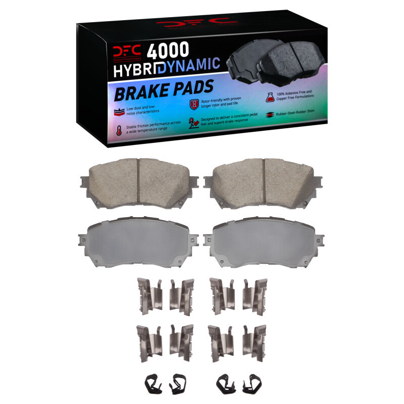 DFC 14-21 Mazda 6 Front 4000 HybriDynamic Brake Pads and Hardware Kit
