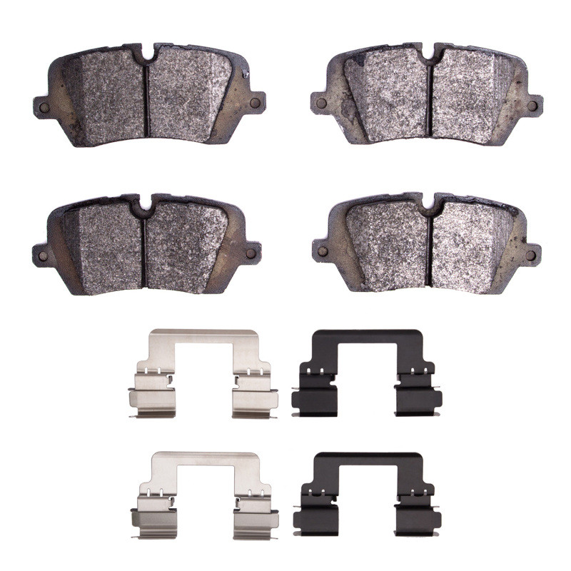 DFC 4000 HybriDynamic Rear Brake Pads and Hardware Kit, Land Rover Range Rover 2013-2025