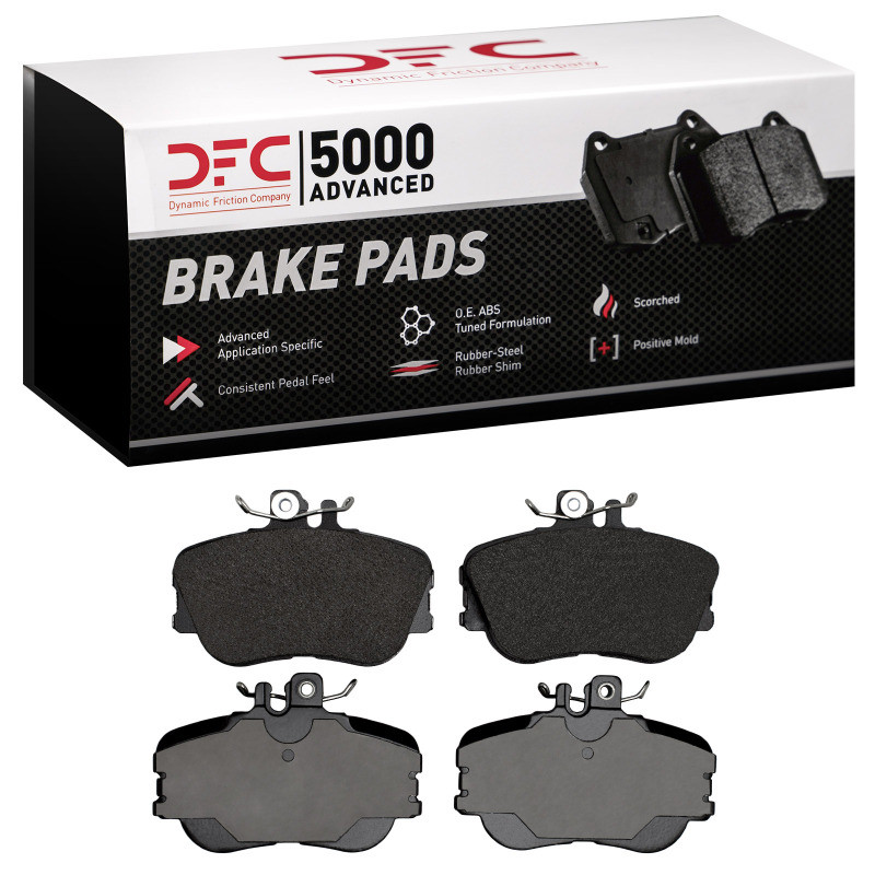 DFC 5000 Advanced Low-Metallic Front Brake Pads, Mercedes-Benz C220 1994-1998