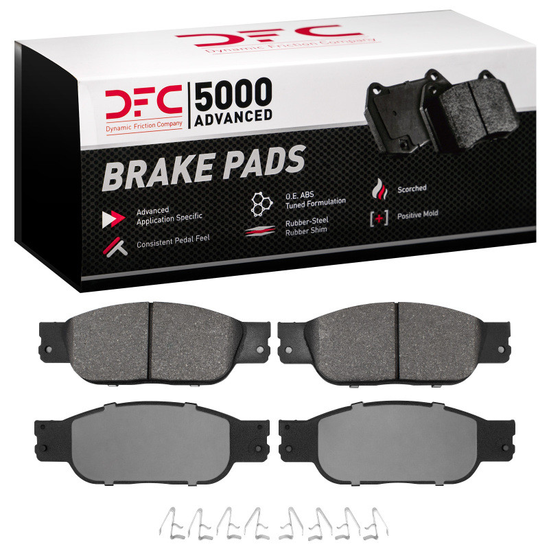 DFC 5000 Advanced Low-Metallic Front Brake Pads, Jaguar Vanden Plas 2003-2005