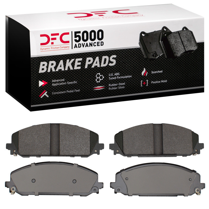DFC 5000 Advanced Semi-Metallic Front Brake Pads, Dodge Durango 2021-2025